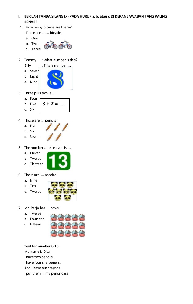 25 Contoh Soal B Inggris Bab 3 Kelas 7, Nomor 5 Paling Banyak Salah Jawab 25 Contoh Soal B Inggris Bab 3 Kelas 7, Nomor 5 Paling Banyak Salah Jawab