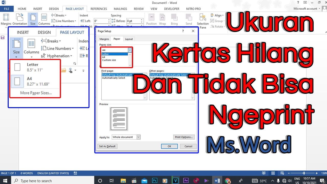 Mengatasi Kendala Word Tidak Bisa Diubah Bentuk Kertas Solusi Jitu Mengatasi Kendala Word Tidak Bisa Diubah Bentuk Kertas Solusi Jitu