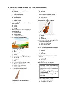 Menggemakan Semangat Kebangsaan Latihan Soal Melengkapi Lagu Nasional