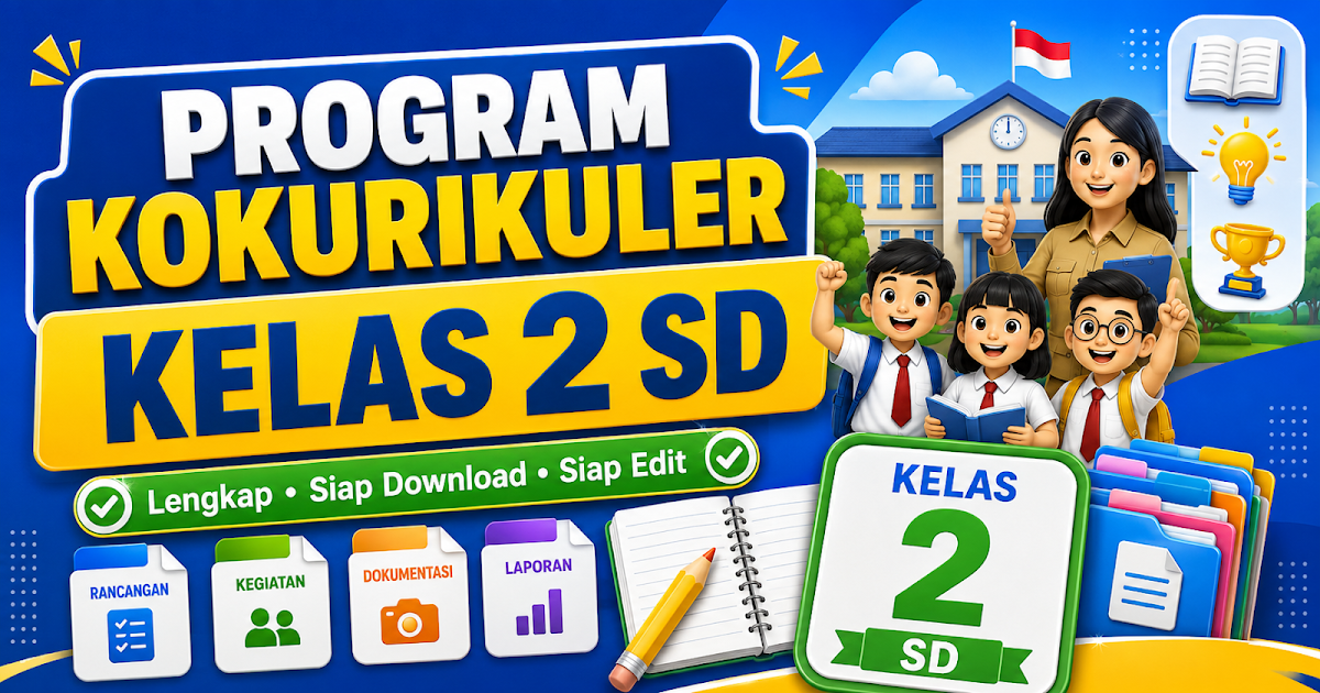 Download Program Kokurikuler Kelas 2 SD Lengkap 2026 2027 - Blog