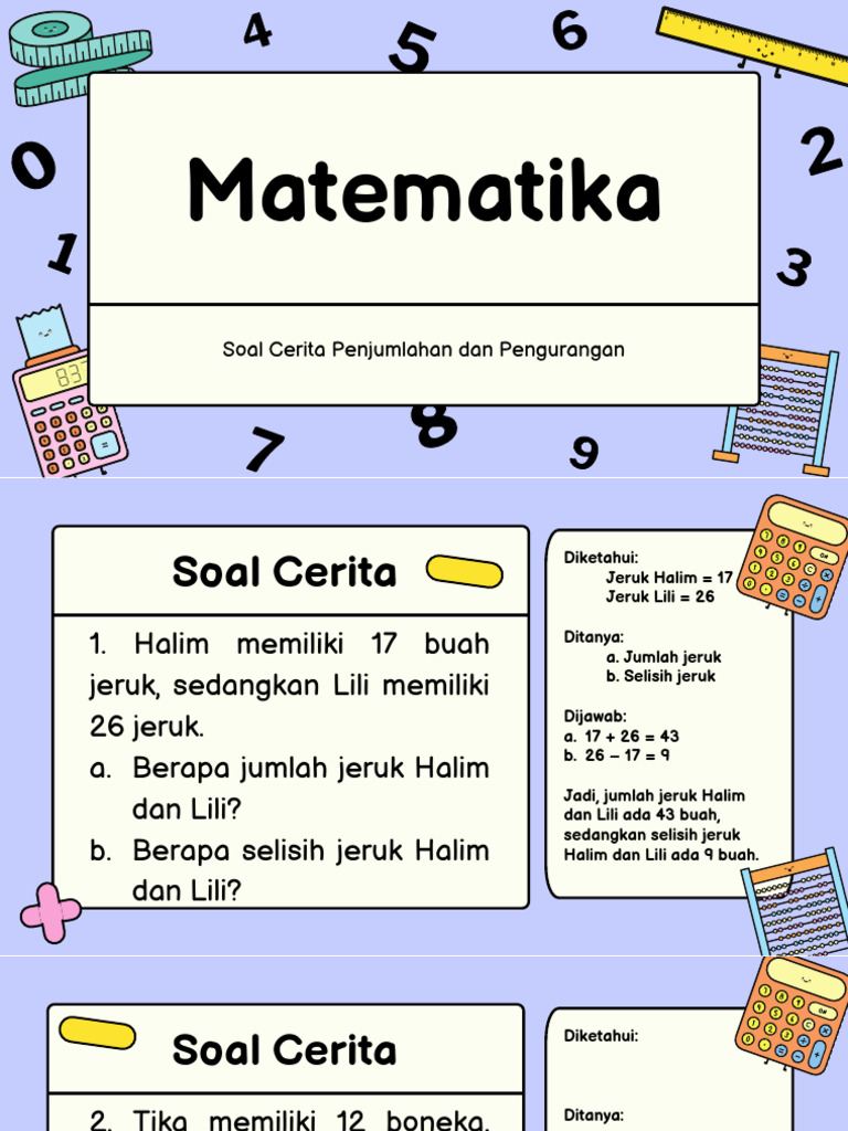 Rahasia 20 Contoh Soal Matematika Cerita untuk Kelas 4 SD dari Tryout PPG 2026 Rahasia 20 Contoh Soal Matematika Cerita untuk Kelas 4 SD dari Tryout PPG 2026