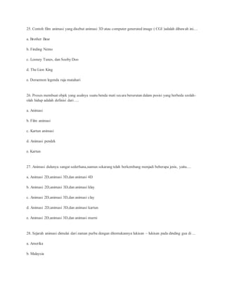 Soal us genap kelas xi DOCX