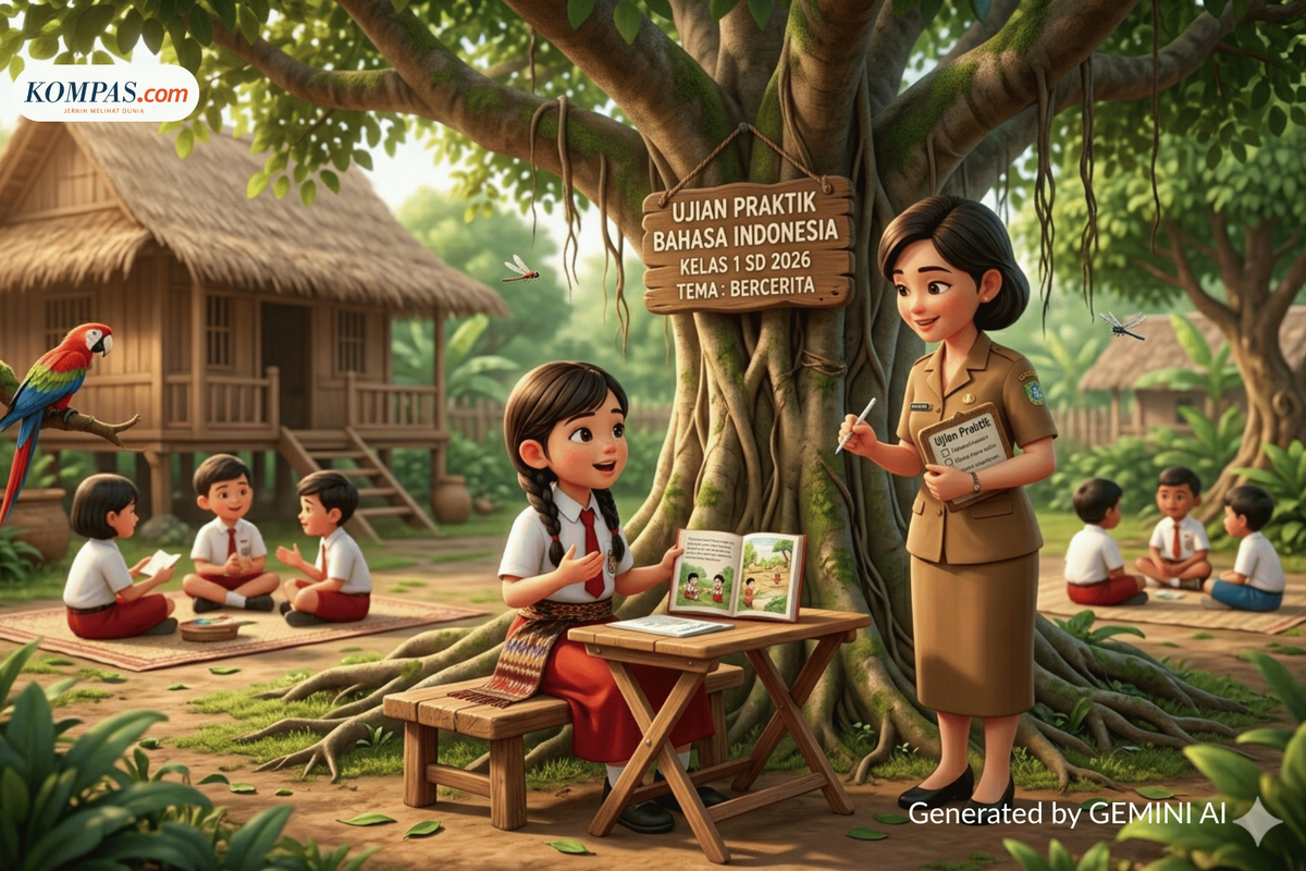100 Contoh Soal Bahasa Indonesia Kelas 1 Semester 2 Kurikulum Merdeka