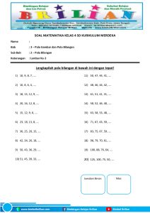 Memahami Soal Matematika Kelas 4 SD