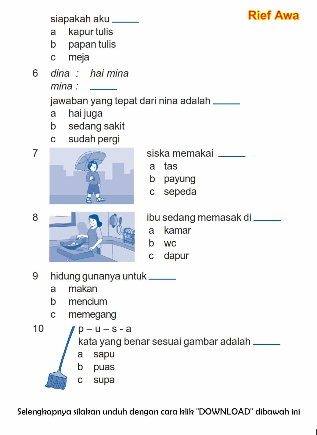Wajib Tahu Bocoran Soal Tema 5 Subtema 3 Kelas 1 Semester 2 Ini Agar Nilai Bagus Wajib Tahu Bocoran Soal Tema 5 Subtema 3 Kelas 1 Semester 2 Ini Agar Nilai Bagus